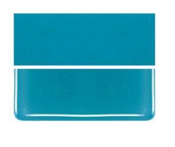 BULLSEYE 0135-50F 1,5 mm opalescentí modrozelená  51 x 45 cm - do vyprodání zásob