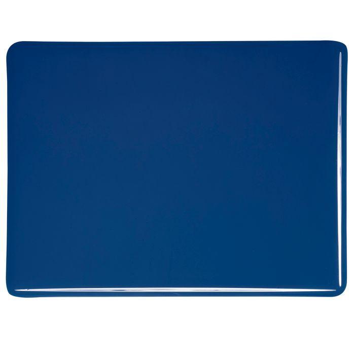 BULLSEYE 0148-50F 2mm opálová modrá indigo 51 x 43 cm = 0,22 qm
