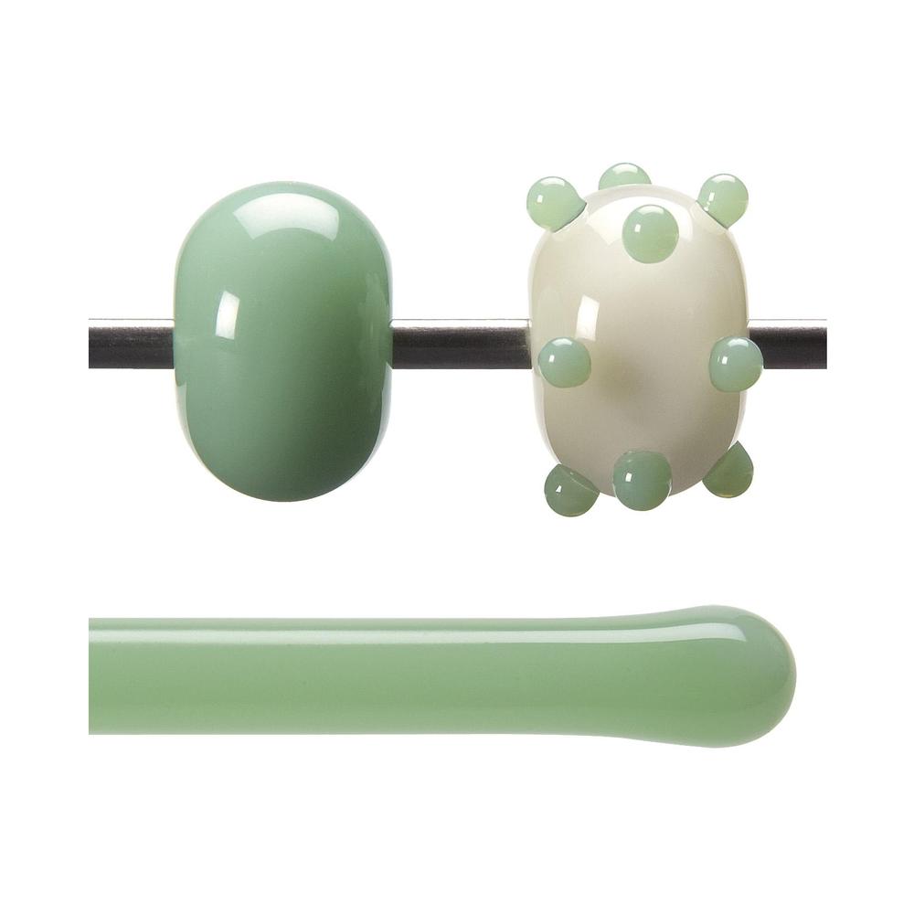 BULLSEYE tyčinky 6 mm 0112 F mátová zelená opálová min.obj. 10 ks