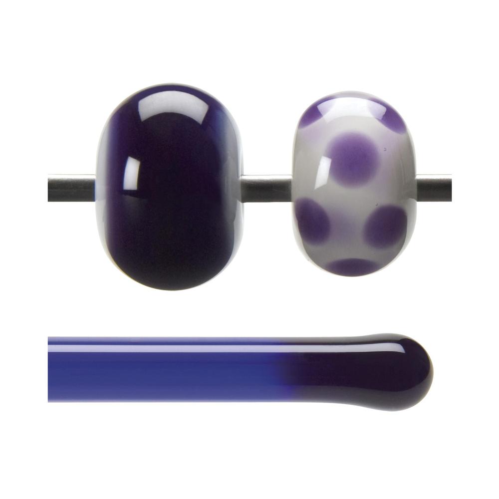 BULLSEYE tyčinky 6 mm 1334 F ostružinová fialová transparentní min.obj.10 ks - do vyprodání zásob