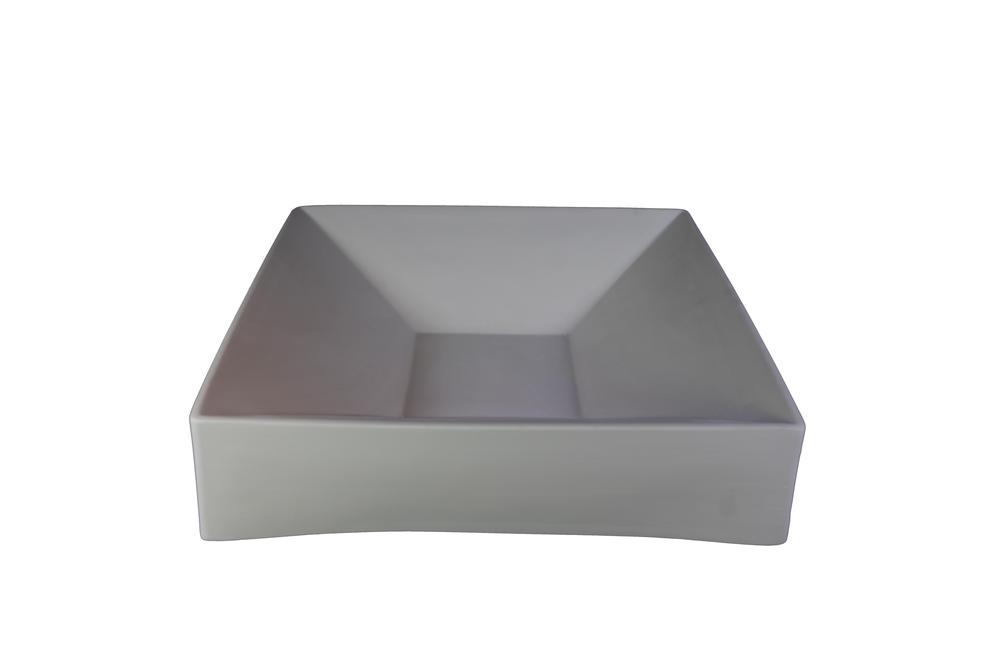 forma lehací retro party čtvercová mísa 42x42x9 cm