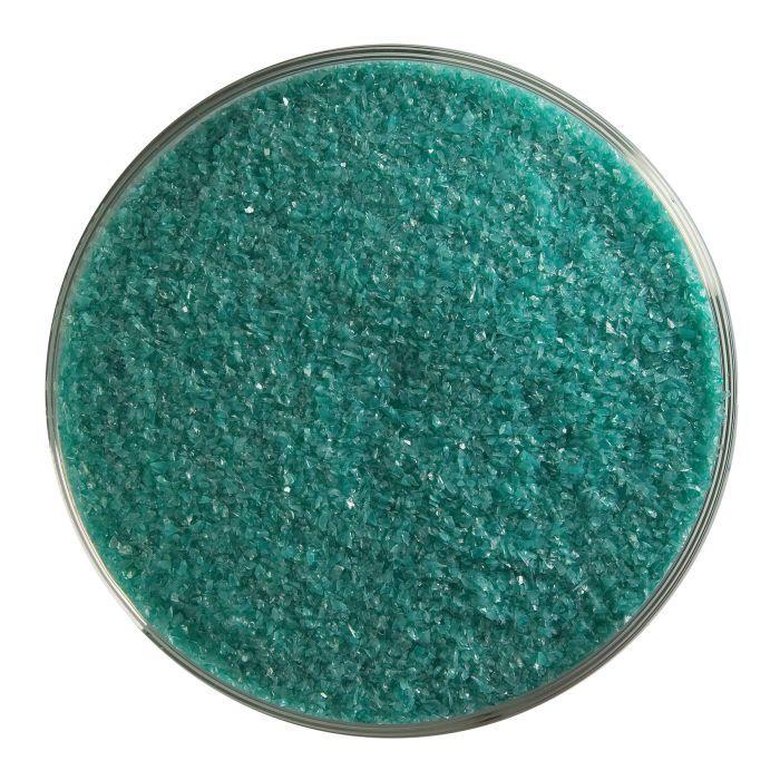 BULLSEYE 0144 F jemná frita 2270 g tmavá modrozelená opálová