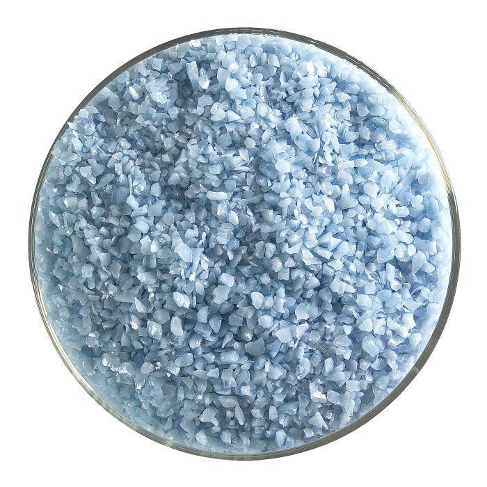 BULLSEYE 0108 F střední frita 2270 g světlá modrá opálová