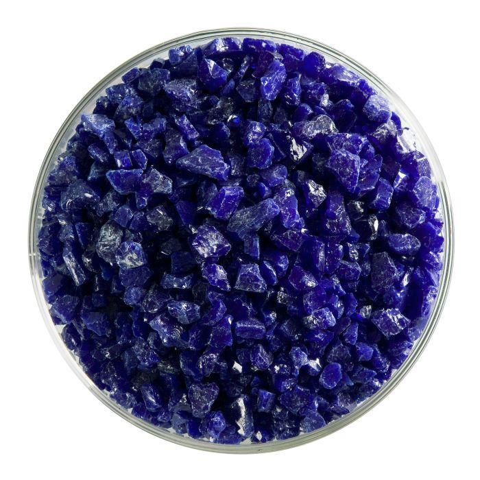 BULLSEYE 0147 F hrubá frita 2270 g kobaltová modrá opálová