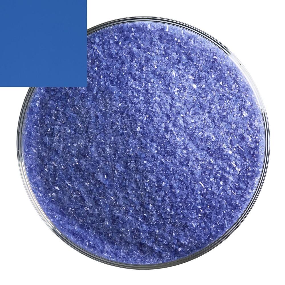 BULLSEYE 0114 F jemná frita 455 g střední modrá opálová