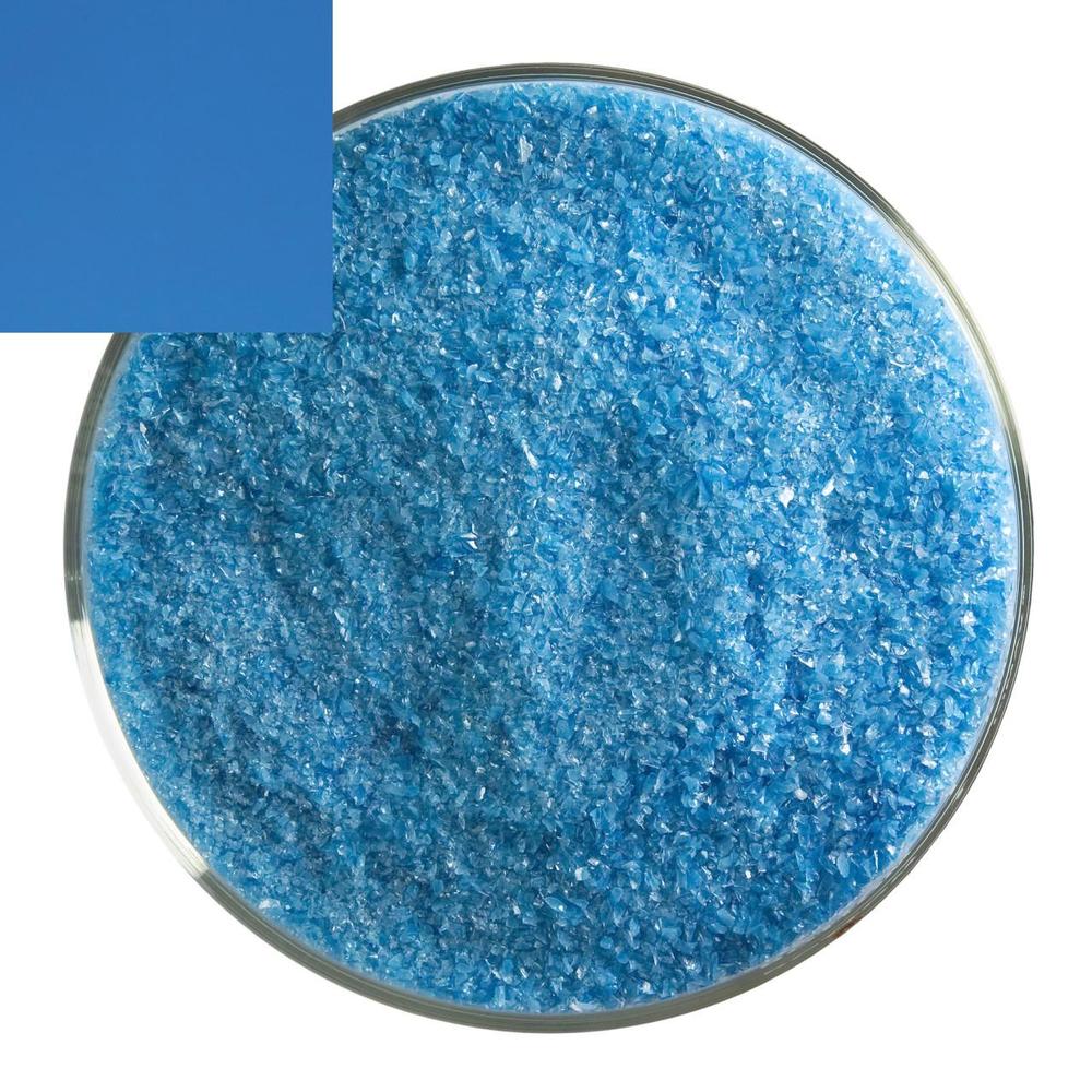 BULLSEYE 0164 F jemná frita 455 g modrá opálová