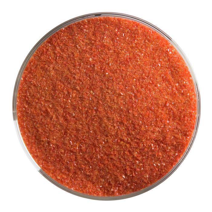 BULLSEYE 0124 F jemná frita 141 g červená opálová