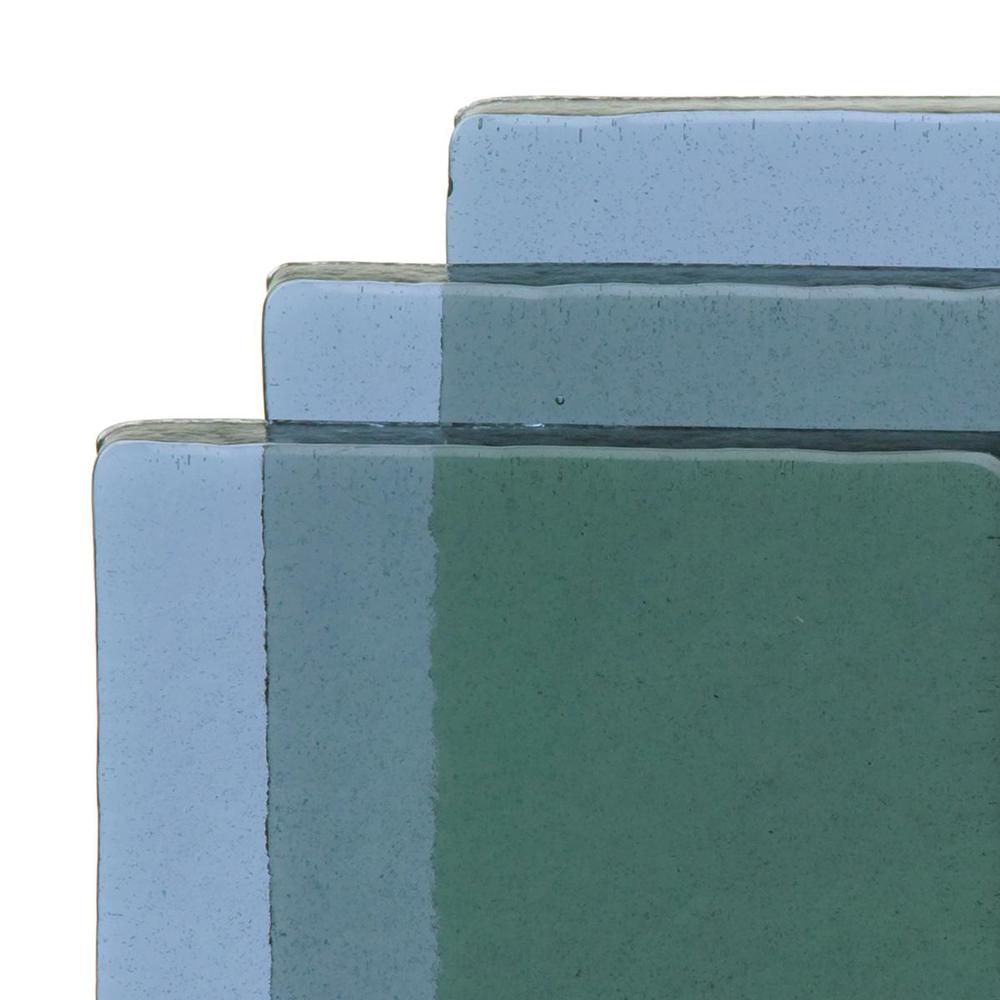BULLSEYE bloky pro tavení 1844-65 F odstín levandulová/zelená transparentní