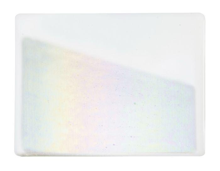BULLSEYE 0113-31Fi opalescentí bílá iri  51 x 90 cm