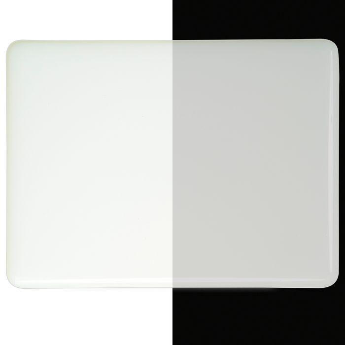 BULLSEYE 0143-00F opalescentí bílá poloprůsvitná  51 x 90 cm