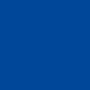 BULLSEYE 1114-60F transparentní tmavá královská modrá  51 x 90 cm - do vyprodání zásob