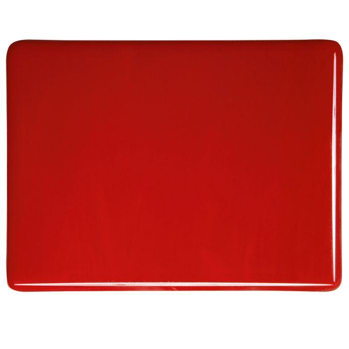 BULLSEYE 0124-30F opalescentí červená  51 x 90 cm